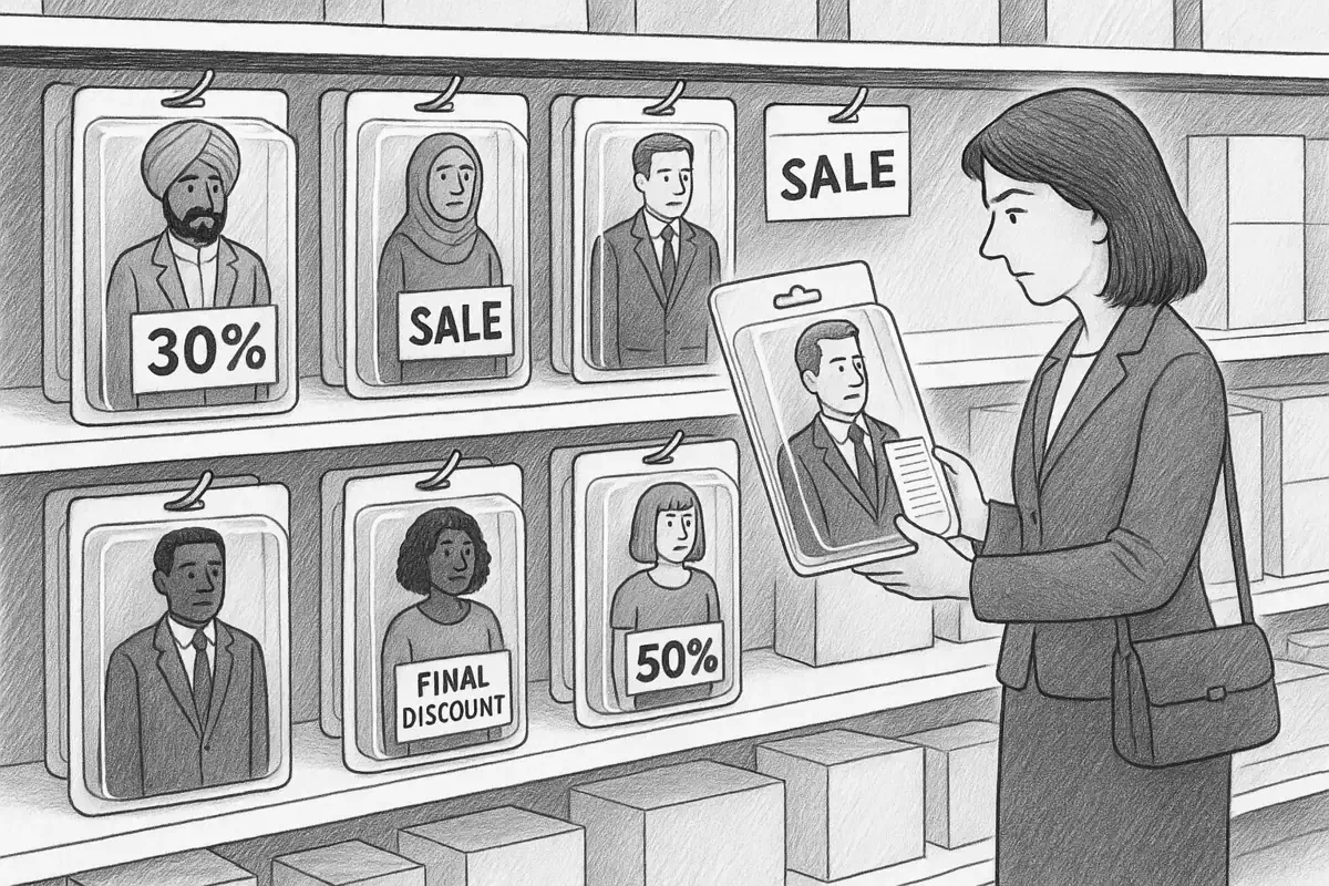 Cheaper humans